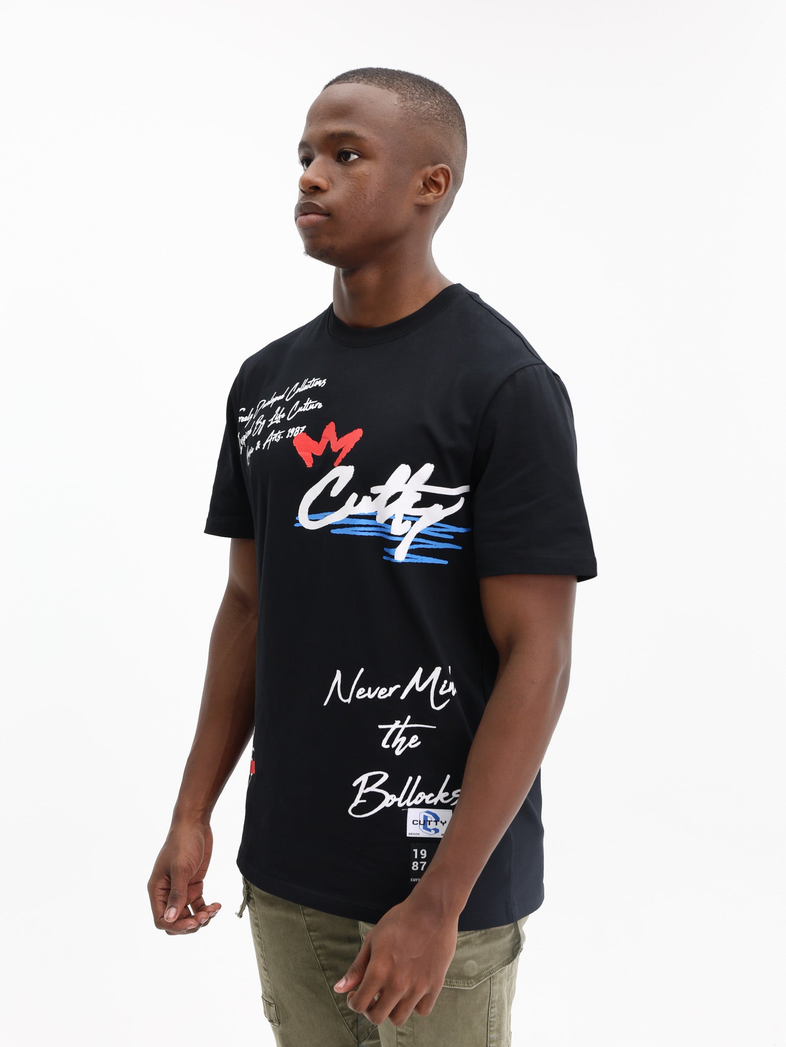 Cutty T-Shirt Logo Black